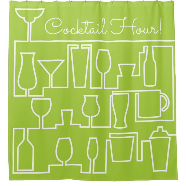 Lime green cocktail party (Front)