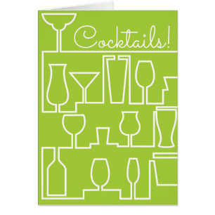 Lime green cocktail party