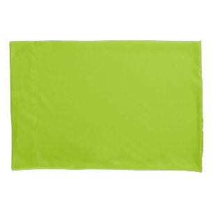 Lime Green colour Easily Customize This Pillowcase