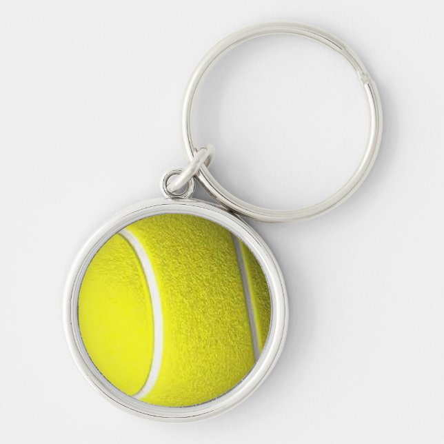 Lime Green Design Keychain (Front)