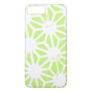 Lime green geometric pattern Case-Mate iPhone case