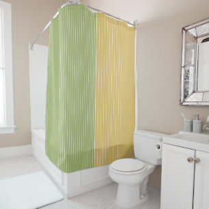 Lime Green Golden Stripes