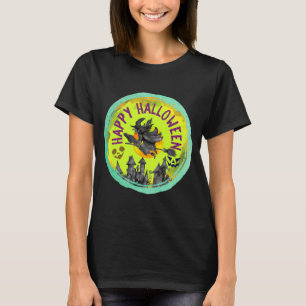 Lime green Happy Halloween T-Shirt