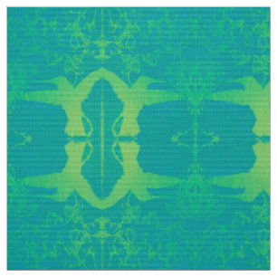 Lime Green Hummingbirds Fabric