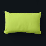 Lime Green Lumbar Pillow 13" x 21"<br><div class="desc">This is for the pillow lovers. Cool!</div>