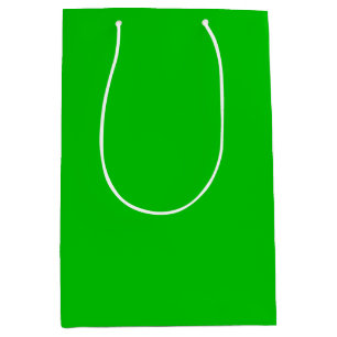 Lime Green Medium Gift Bag
