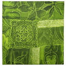 lime green napkins