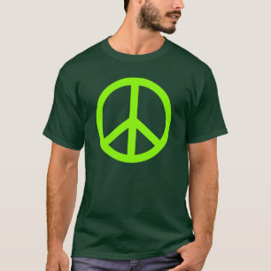 Lime Green Peace T-Shirt