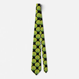 Lime green pickleball  tie