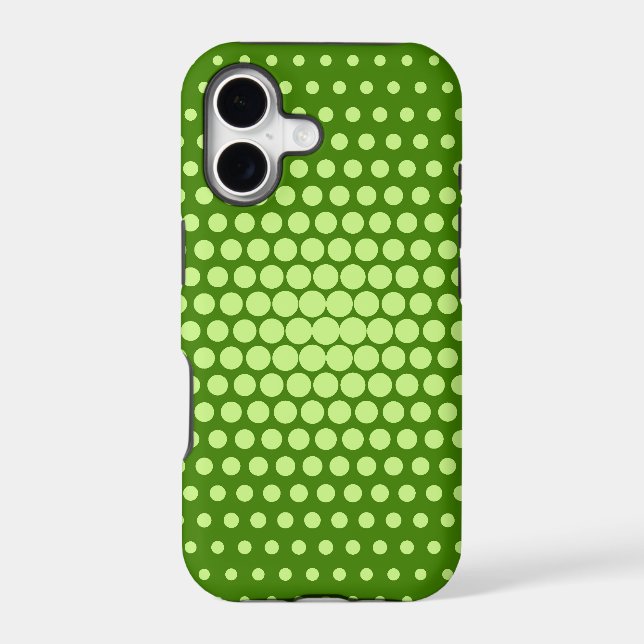 Lime Green Polka Dots (Back)