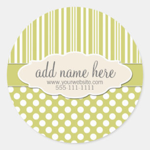 Lime Green Product Label