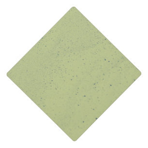 Lime Green Sand Graduation Cap Topper