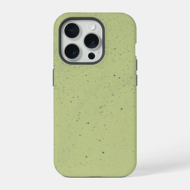 Lime Green Sand iPhone Case (Back)