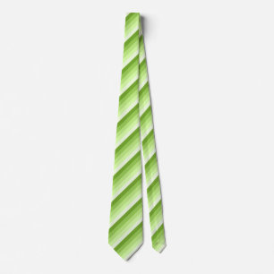 Lime green shadow stripes tie