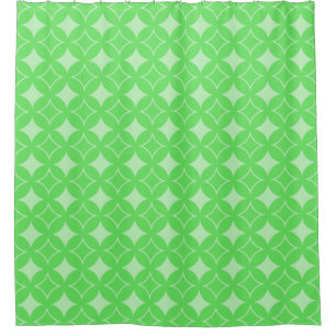 Lime green shippo pattern
