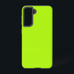 Lime Green Solid Colour Samsung Galaxy Case<br><div class="desc">Lime Green Solid Colour Samsung Galaxy S21 Case</div>