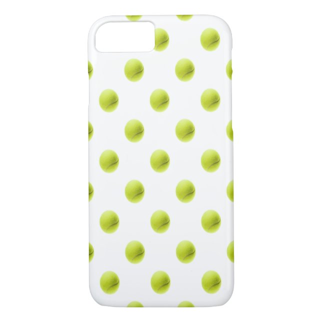 Lime Green Tennis Balls Background Ball Case-Mate iPhone Case (Back)