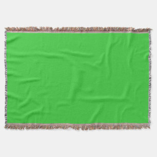 Lime Green Throw Blanket