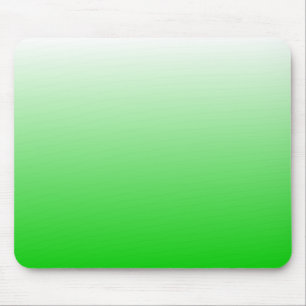 lime green to white gradient #00cc00 mouse pad
