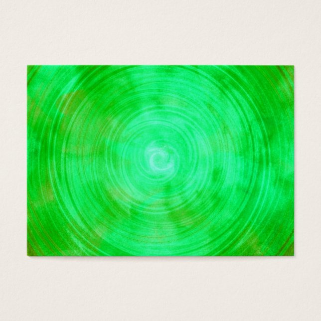 Lime Green Watercolor Circle Abstract Background (Front)