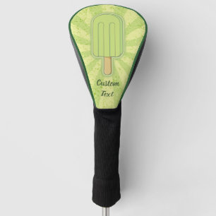 Lime Ice Cream Stick Golf Head Cover