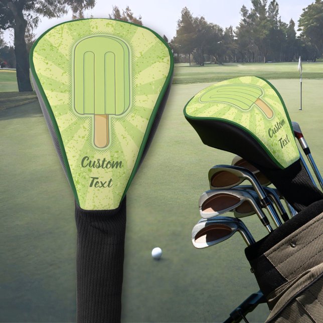 Lime Ice Cream Stick Golf Head Cover (Creator Uploaded)
