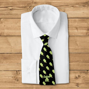 Lime Ice Cream Stick Tie