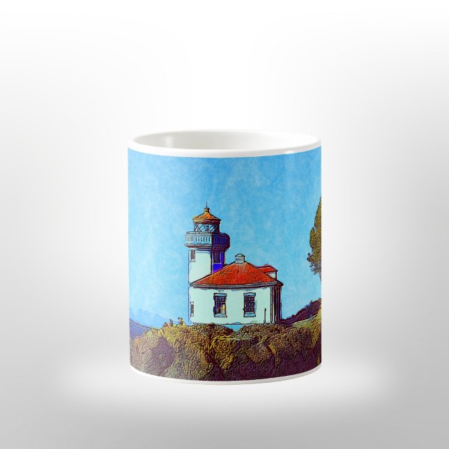 Lime Kiln Lighthouse Friday Harbour Coffee Mug (Creator Uploaded)