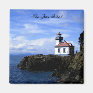 Lime Kiln Lighthouse Magnet