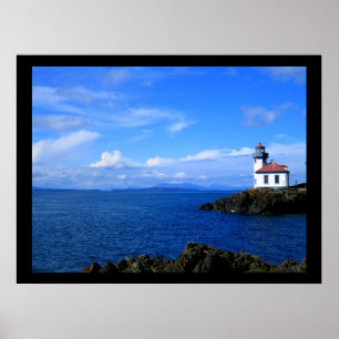 Lime Kiln Lighthouse Poster