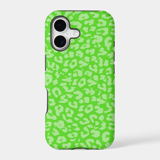 Lime Leopard Print Skin (Back)