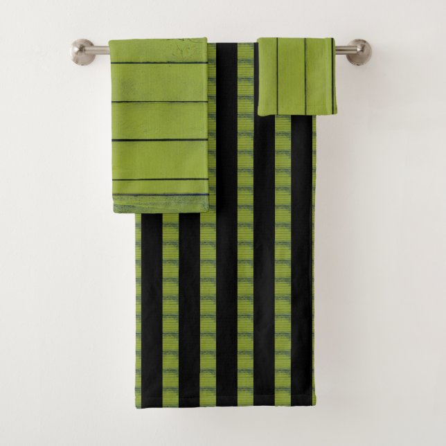Lime Licorice Bath Towel Set (Insitu)