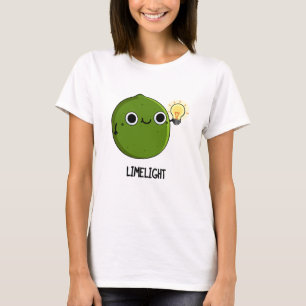 Lime-light Funny Fruit Lime Pun  T-Shirt