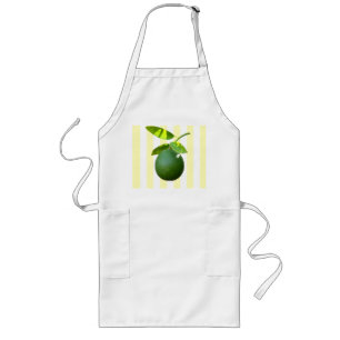 Lime Long Apron