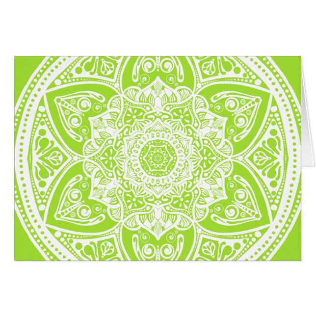 Lime Mandala (Front Horizontal)