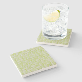 Lime Marble Coaster
