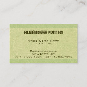 lime palm ~ bc business card