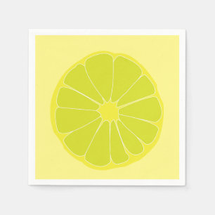 Lime Party Napkin