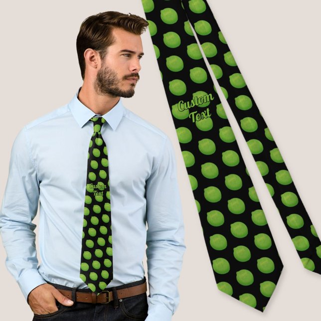 Lime Pattern Tie (Creator Uploaded)