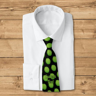 Lime Pattern Tie