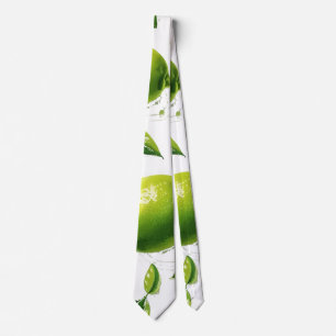 Lime Pattern Tie
