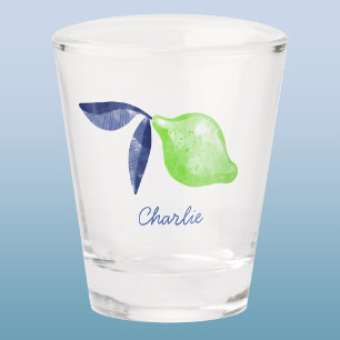 Lime Personalized Citrus Shot Glass