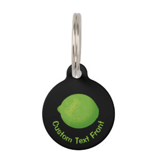 Lime Pet Tag