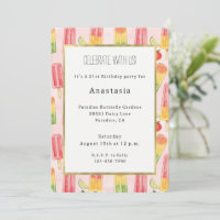 Lime Pineapple Yellow Watermelon Fruity Birthday