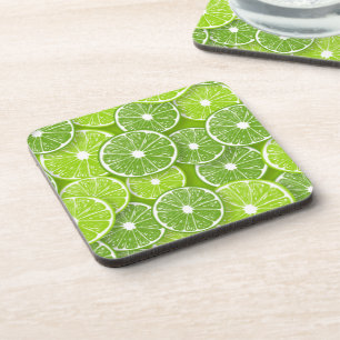 Lime pop coaster
