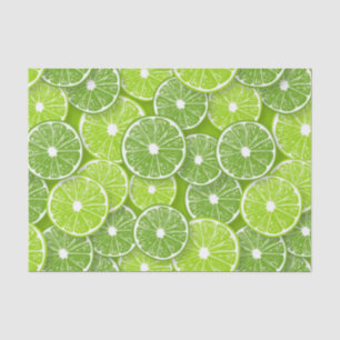 Lime pop tissue paper