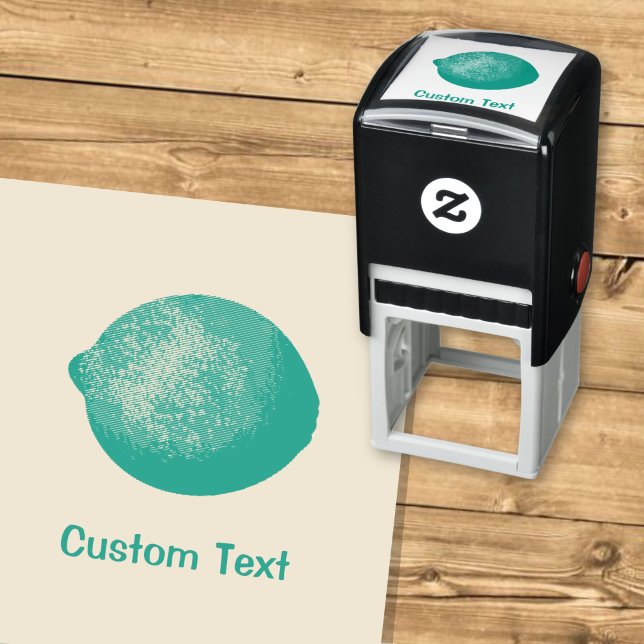 Lime Self-inking Stamp (Creator Uploaded)