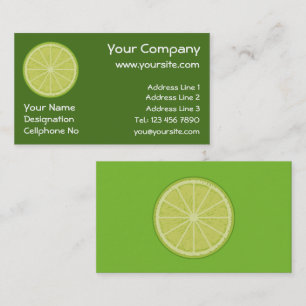 Lime Slice Business Card