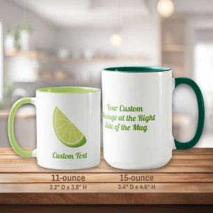 Lime Slice Mug