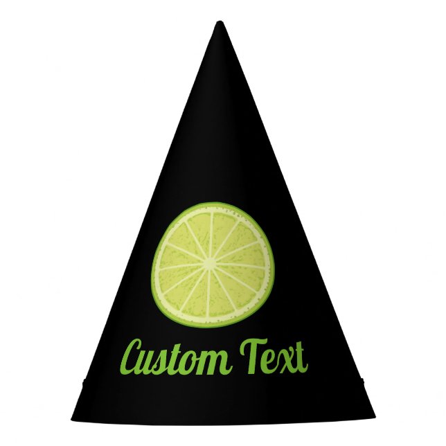 Lime Slice Party Hat (Front)